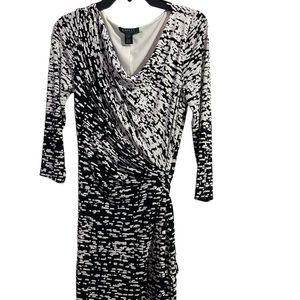 Lauren Ralph Lauren scoop neck dress